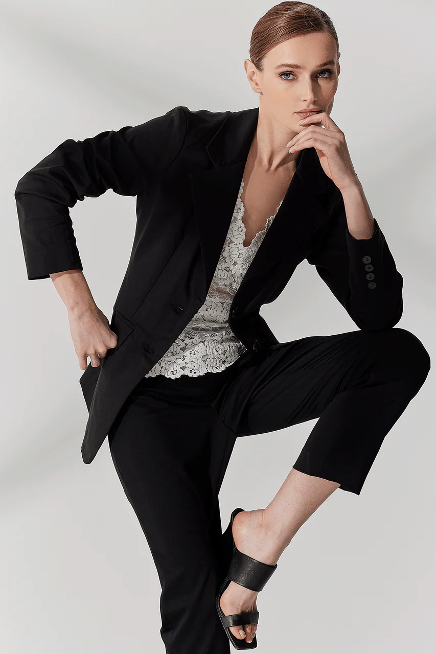 Cotton Chino Ankle Pants - Image 4