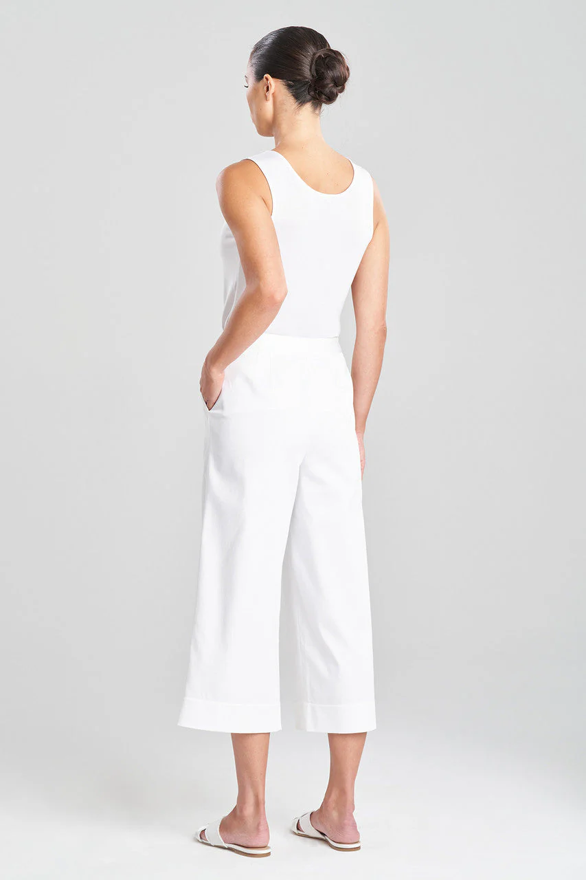 Cotton Chino Cropped Pants - Image 2