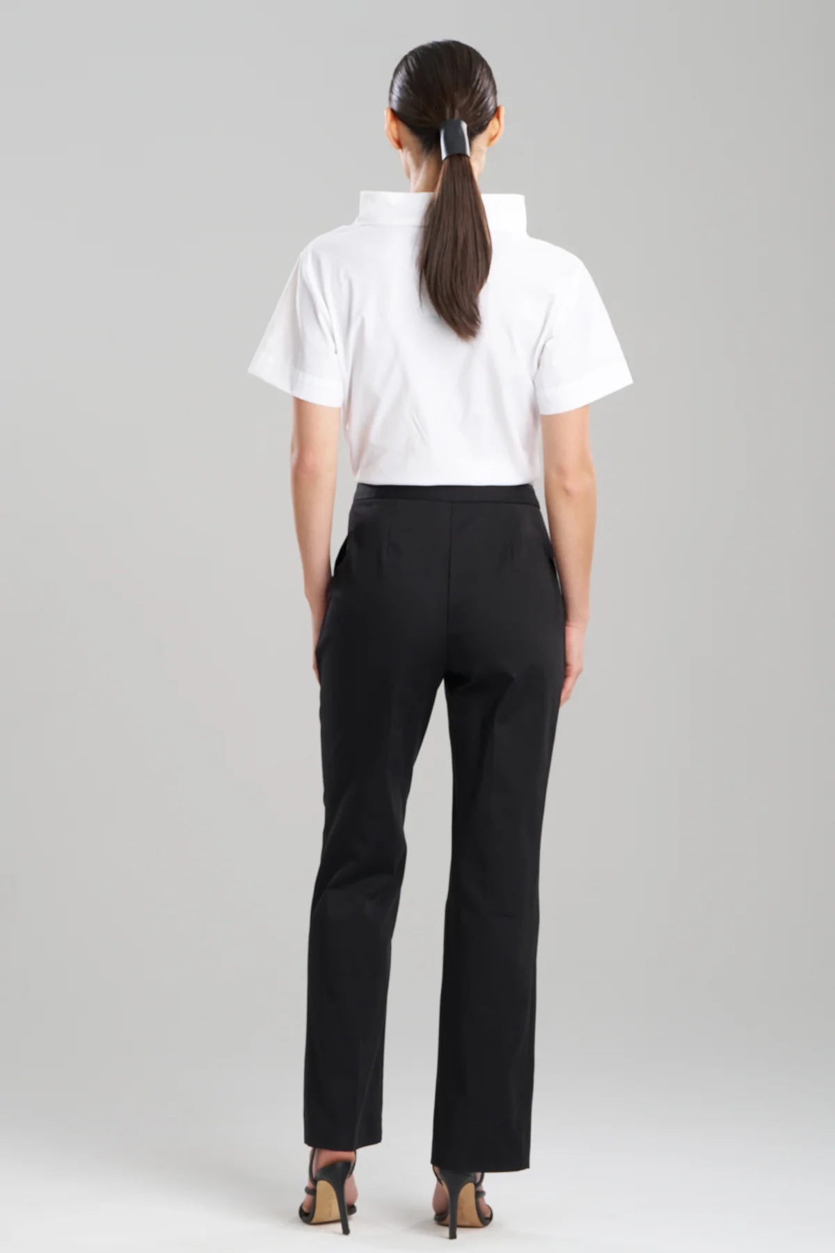 Cotton Chino Front Zip Pants - Image 2