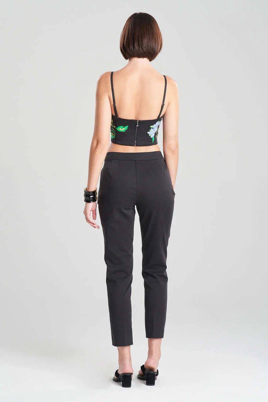 Cotton Chino Junko Embroidery Bustier - Image 2