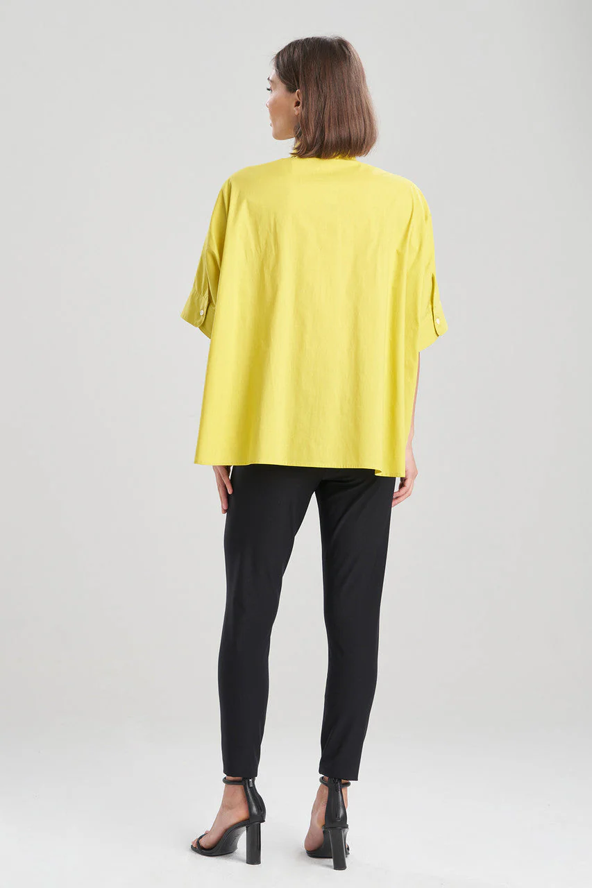 Cotton Poplin Applique Caftan Shirt - Image 5