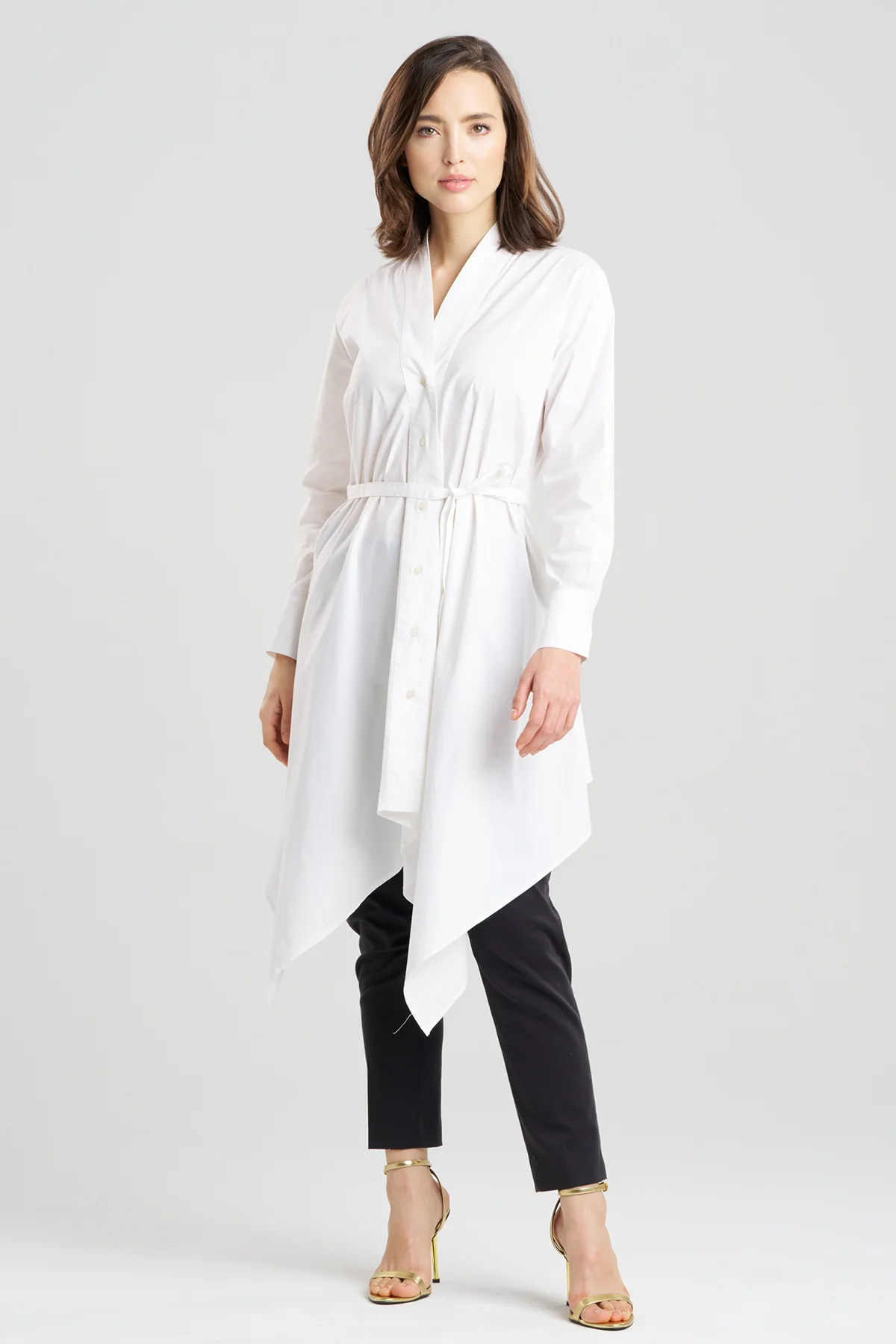 Cotton Poplin Handkerchief Tunic - Image 2