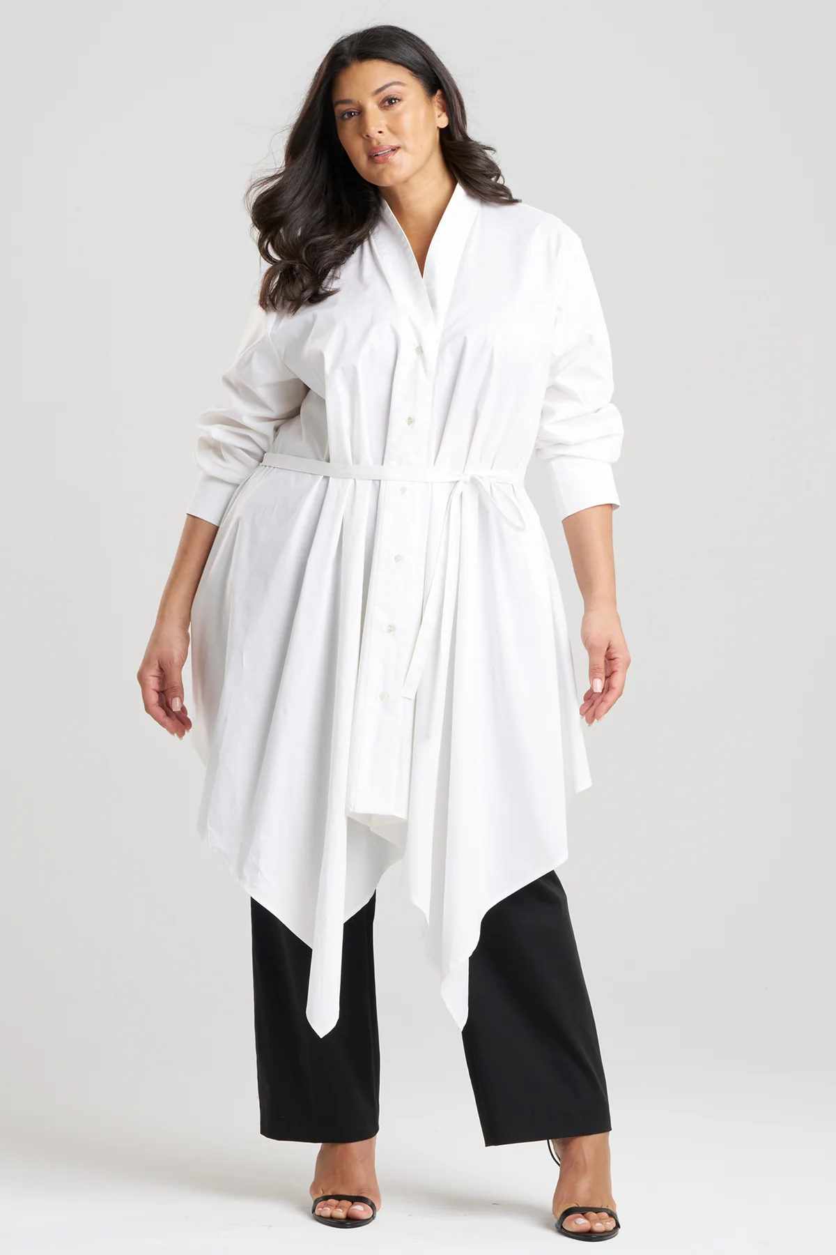 Cotton Poplin Handkerchief Tunic - Image 4