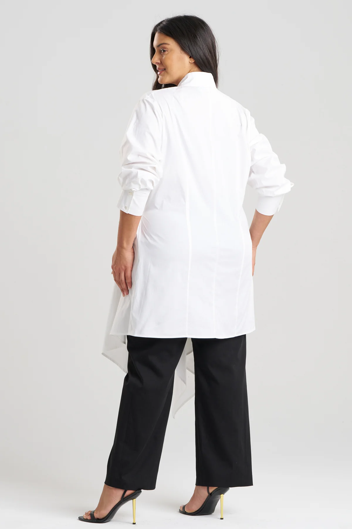 Cotton Poplin Handkerchief Tunic - Image 5