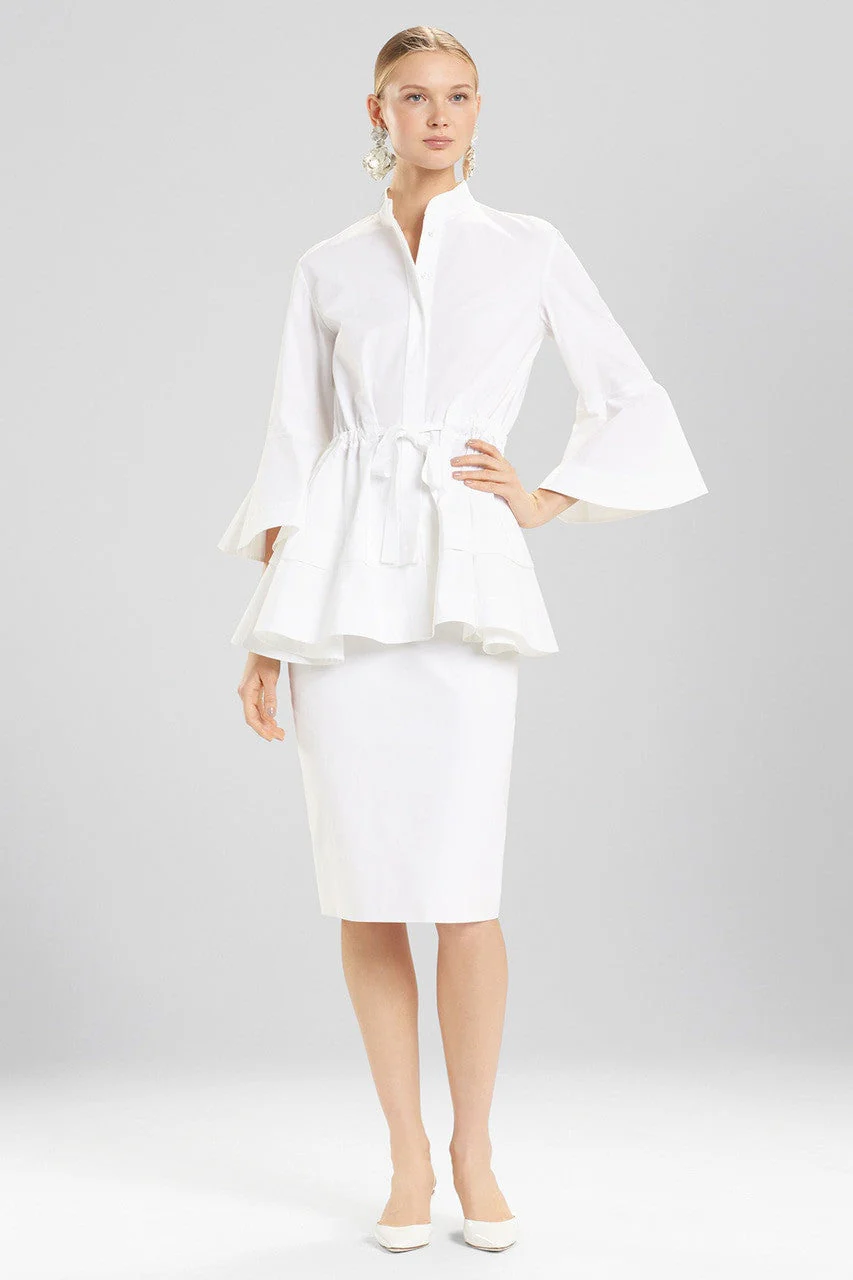 Cotton Poplin Lantern Top - Image 2