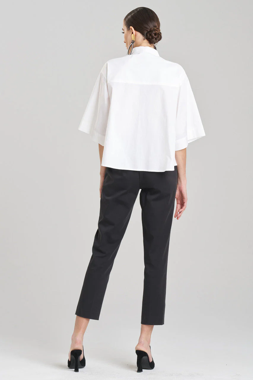 Cotton Poplin Trapeze Shirt - Image 2