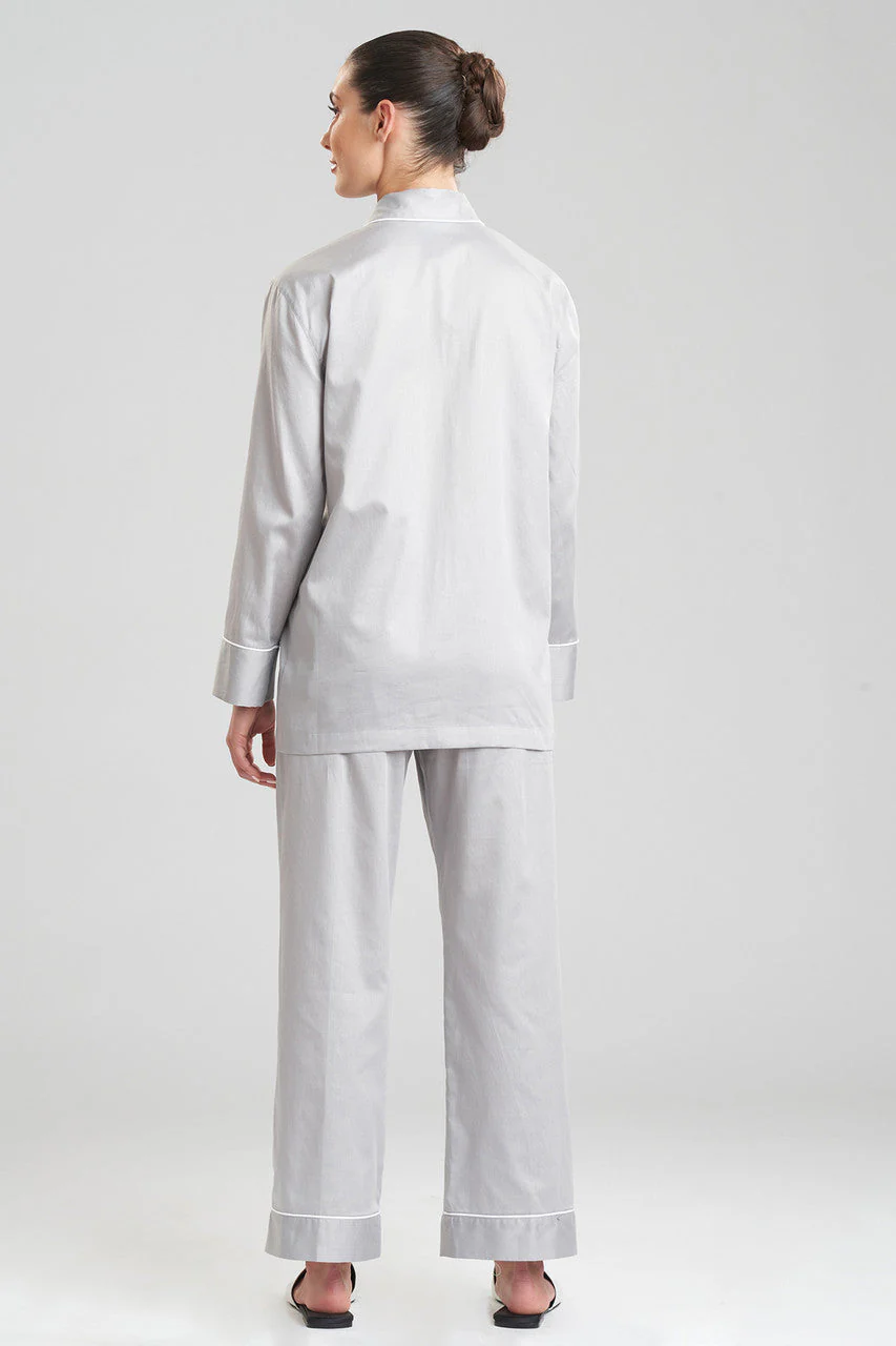 Cotton Sateen Notch PJ - Image 2