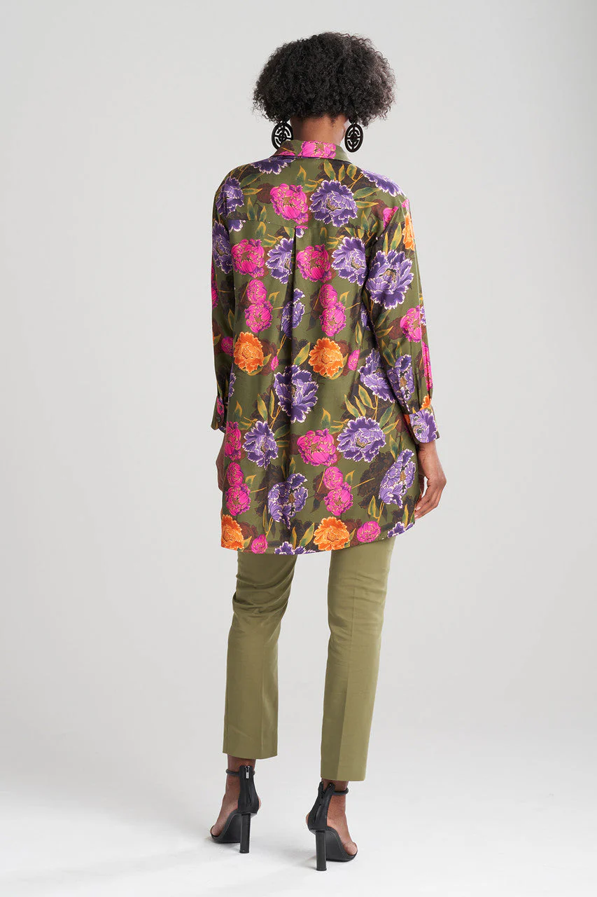 Cotton Sateen Tapered Pants - Image 2