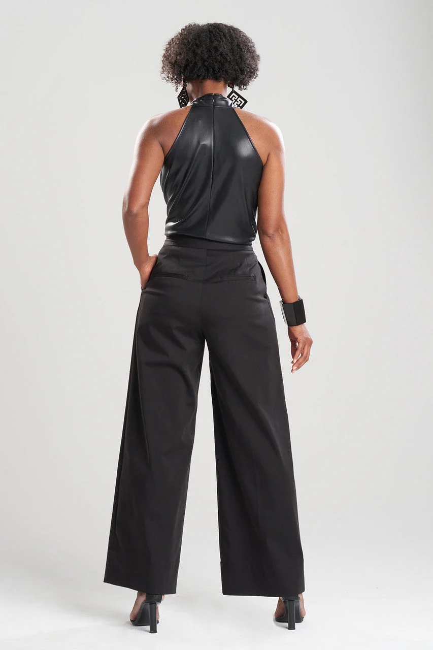Cotton Sateen Trouser Pants - Image 2
