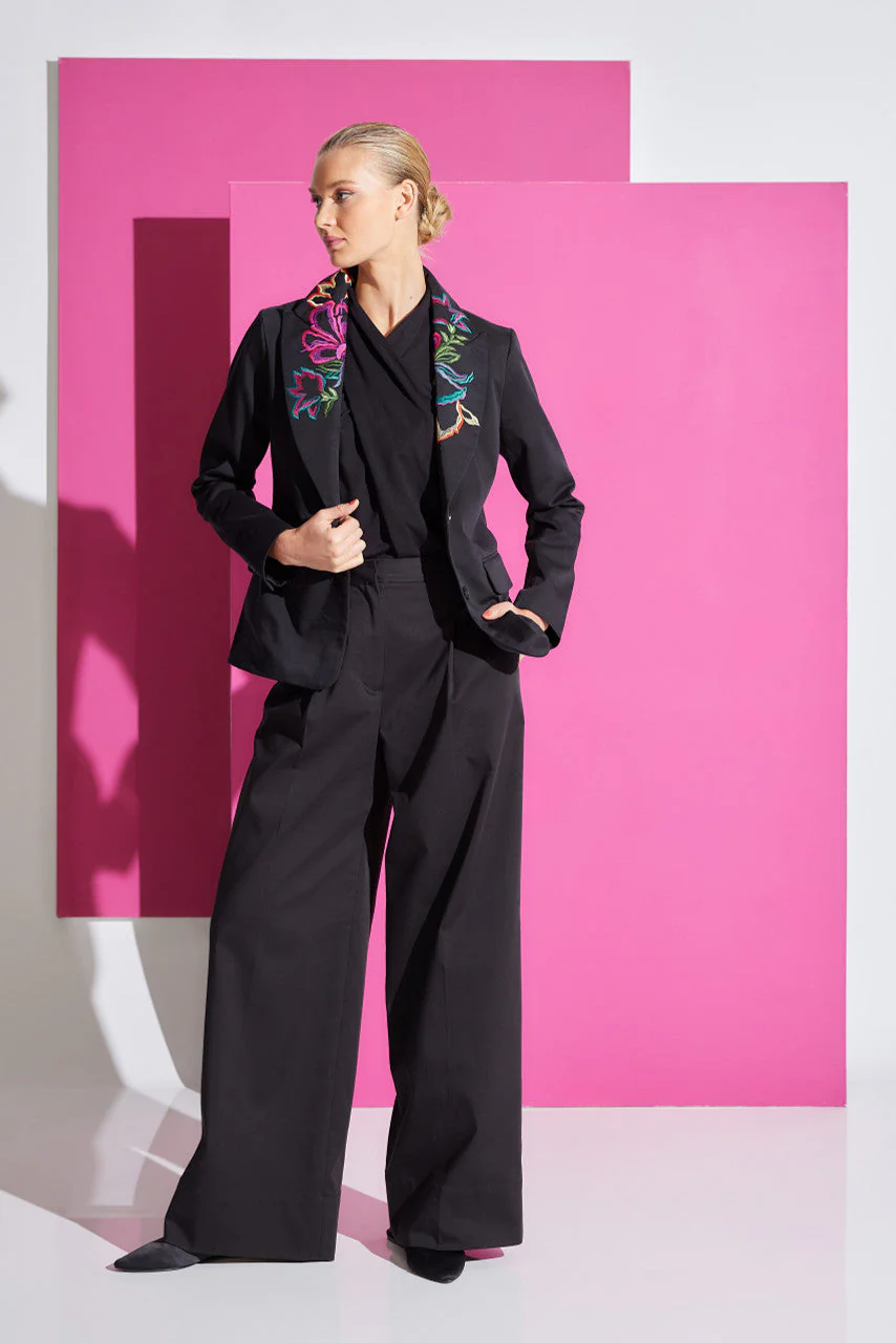 Cotton Sateen Trouser Pants - Image 3