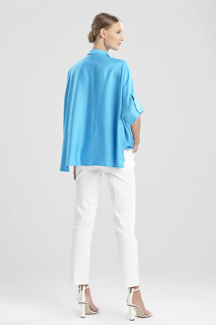 Cotton Silk Caftan Shirt - Image 3