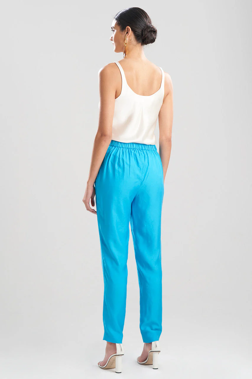 Cotton Silk Tapered Pants - Image 3