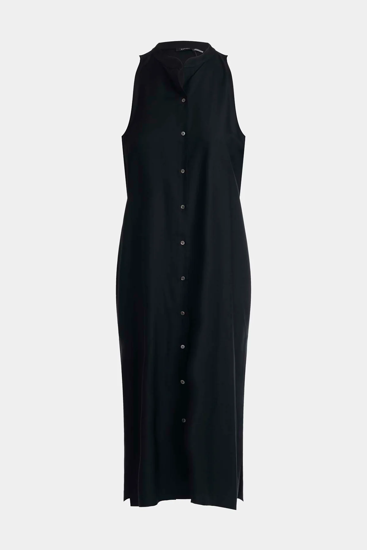 Cotton Silk Twill Sleeveless Tunic - Image 3