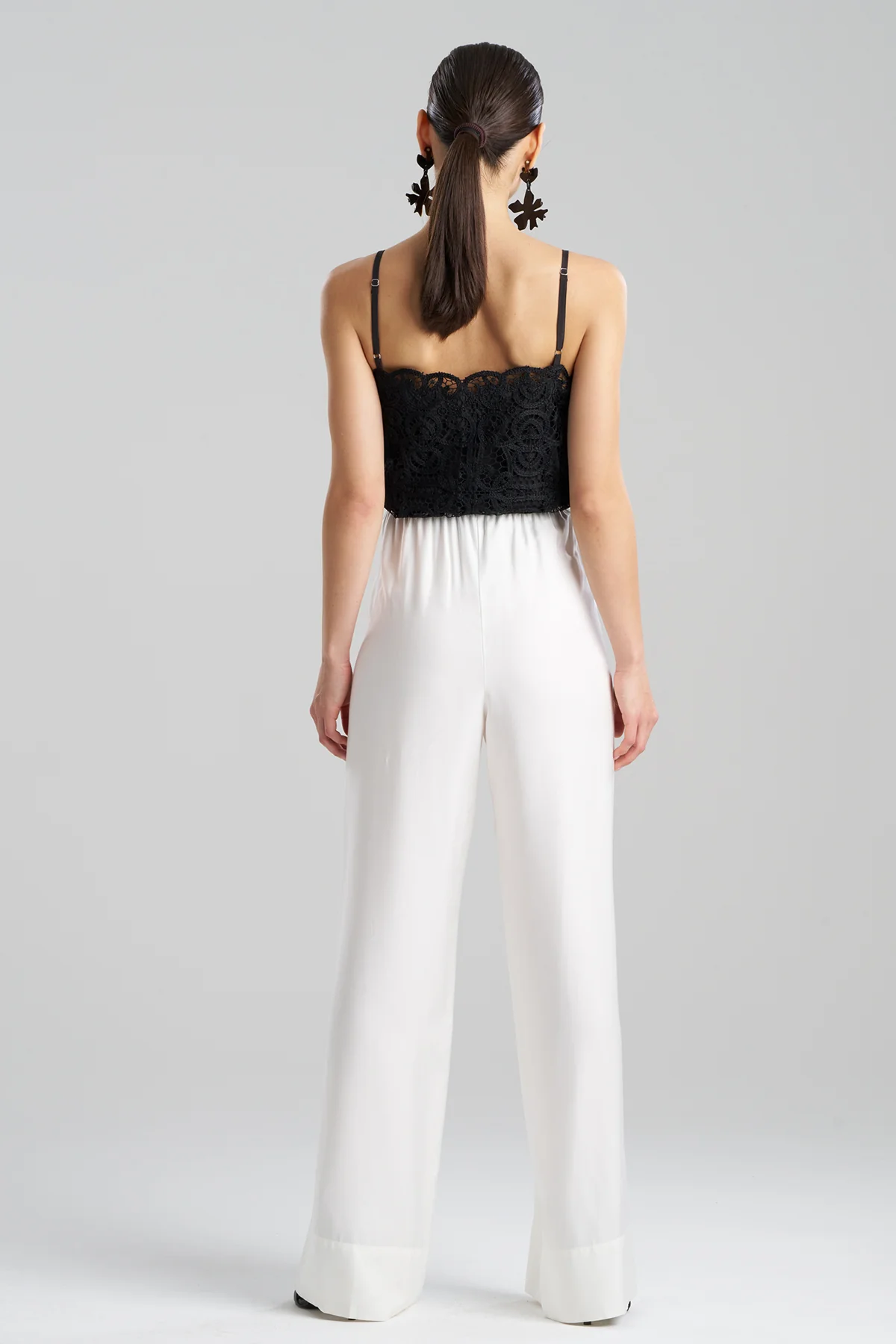 Cotton Silk Twill Trousers - Image 2