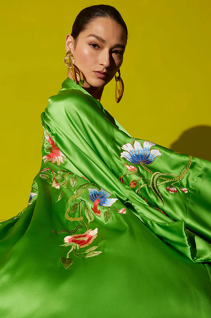 Couture Kamakura Embroidery Robe - Image 4