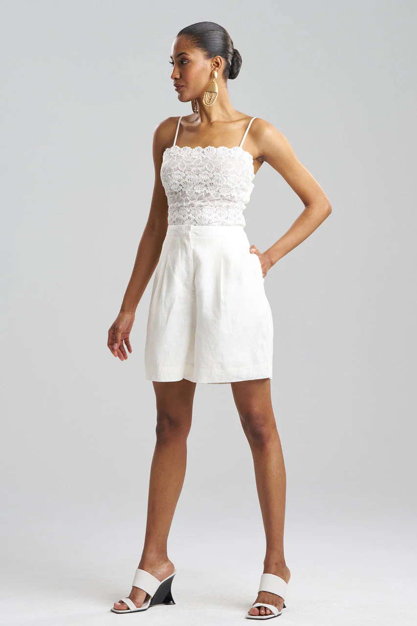 Couture Luxe Linen Shorts