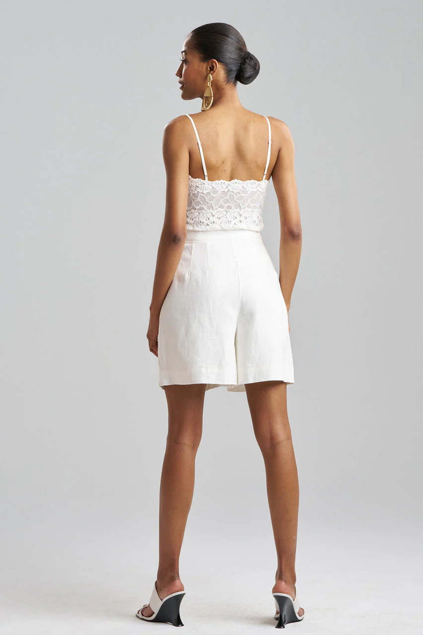 Couture Luxe Linen Shorts - Image 2