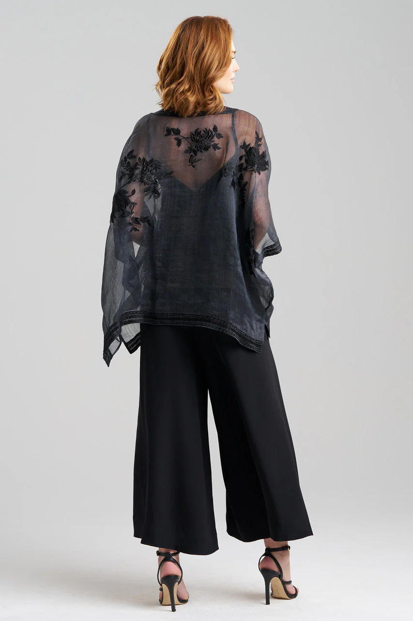 Couture Piña Embroidered Caftan Top - Image 2