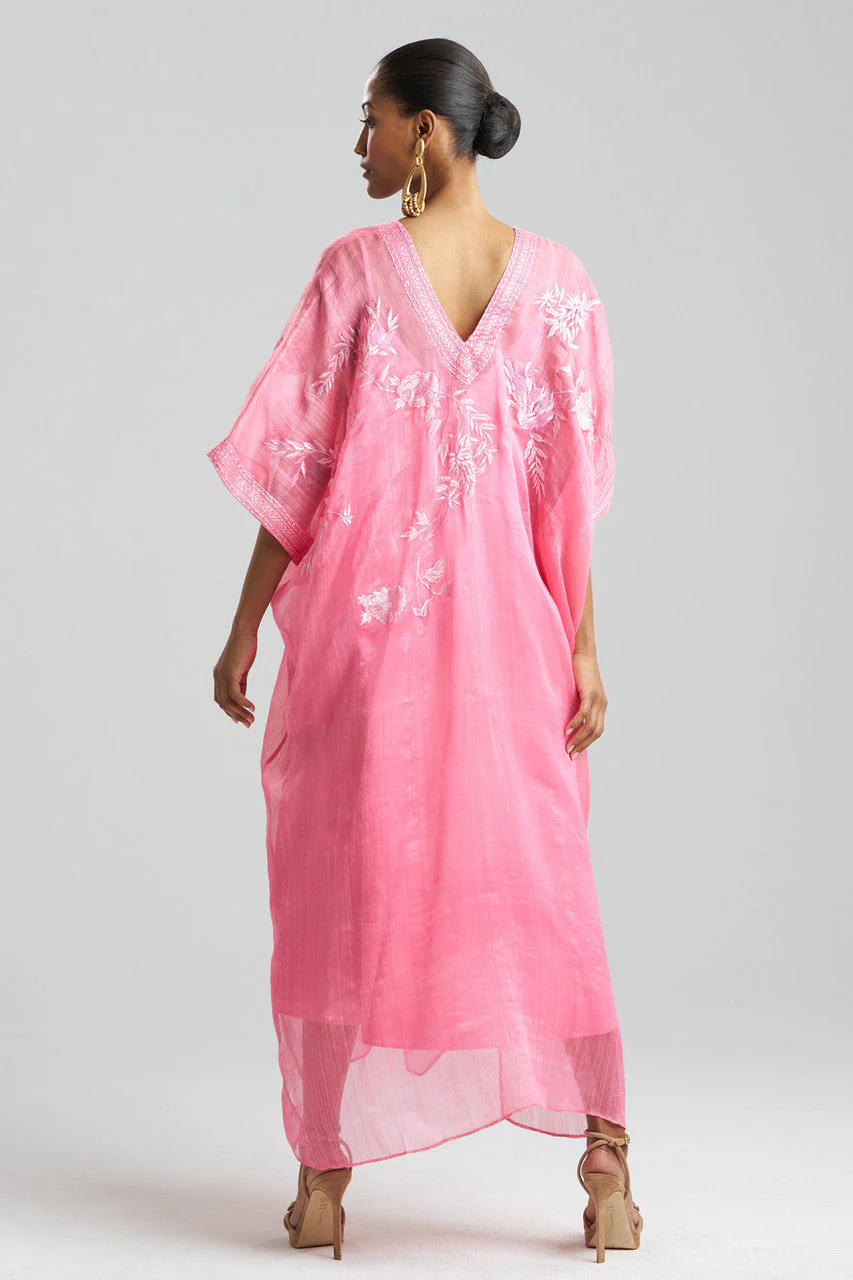Couture Piña Embroidered Cocoon Caftan - Image 3