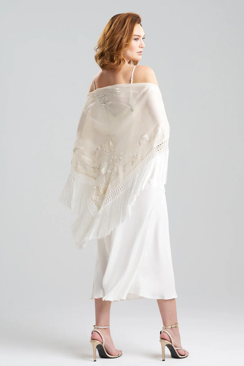 Couture Piña Embroidered Shawl - Image 2