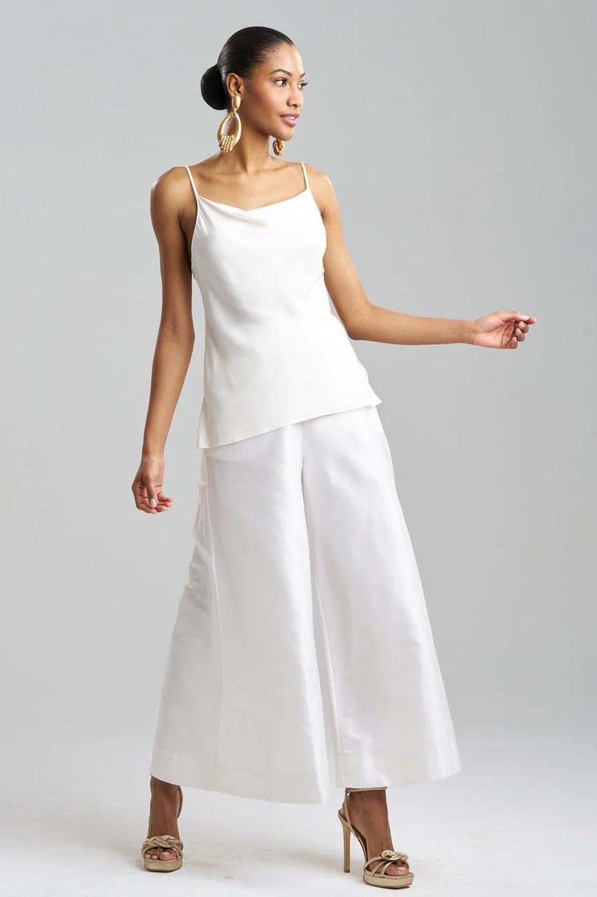 Couture Silk Crepe Cowl Cami