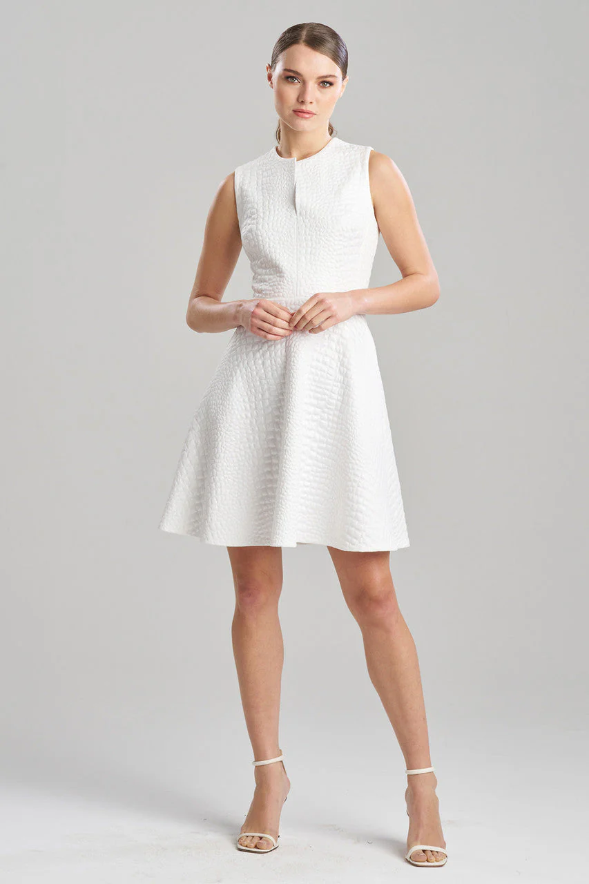 Crocodile Jacquard Dress - Image 2