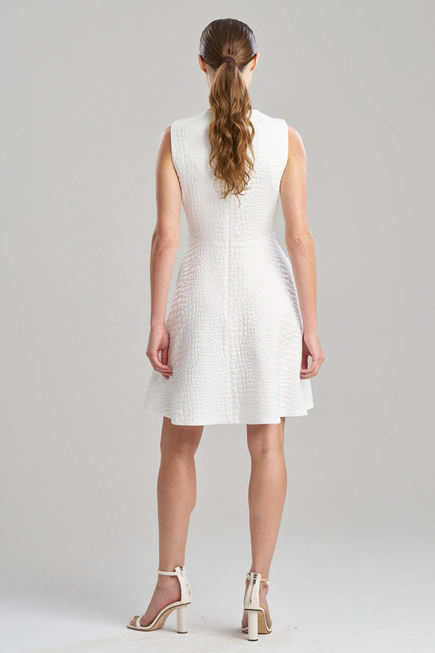 Crocodile Jacquard Dress - Image 3