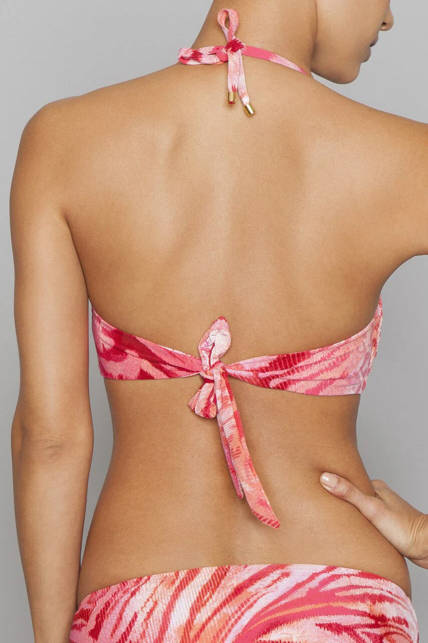 Dara Print Dragon Bandeau - Image 2