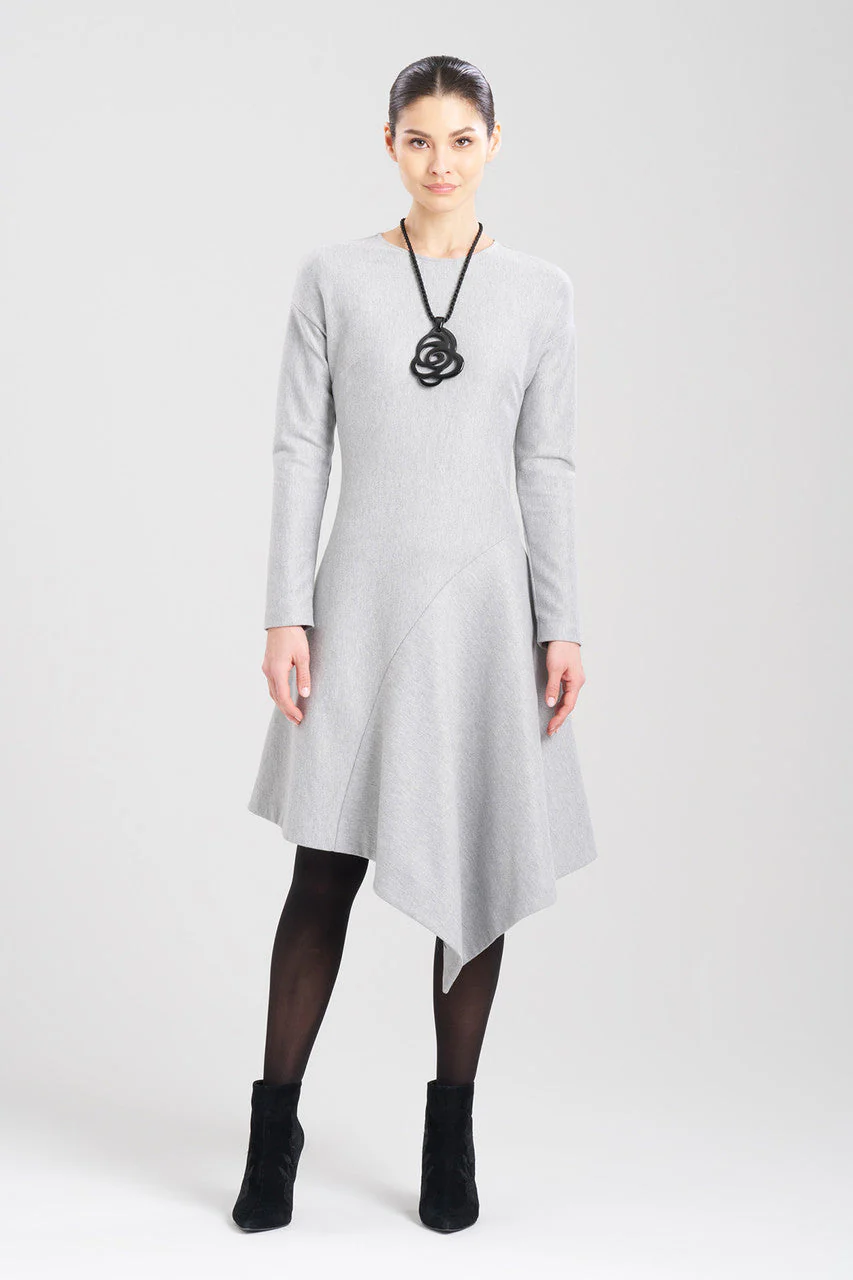 Double Jersey Asymmetric Dress