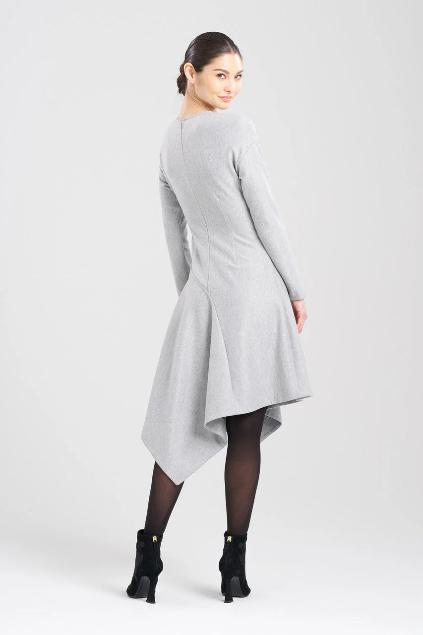 Double Jersey Asymmetric Dress - Image 2