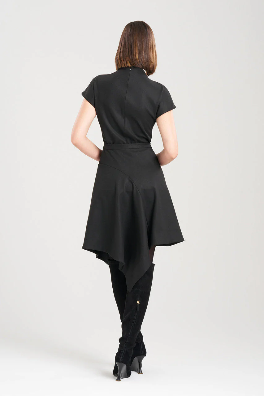 Double Jersey Asymmetric Skirt - Image 2