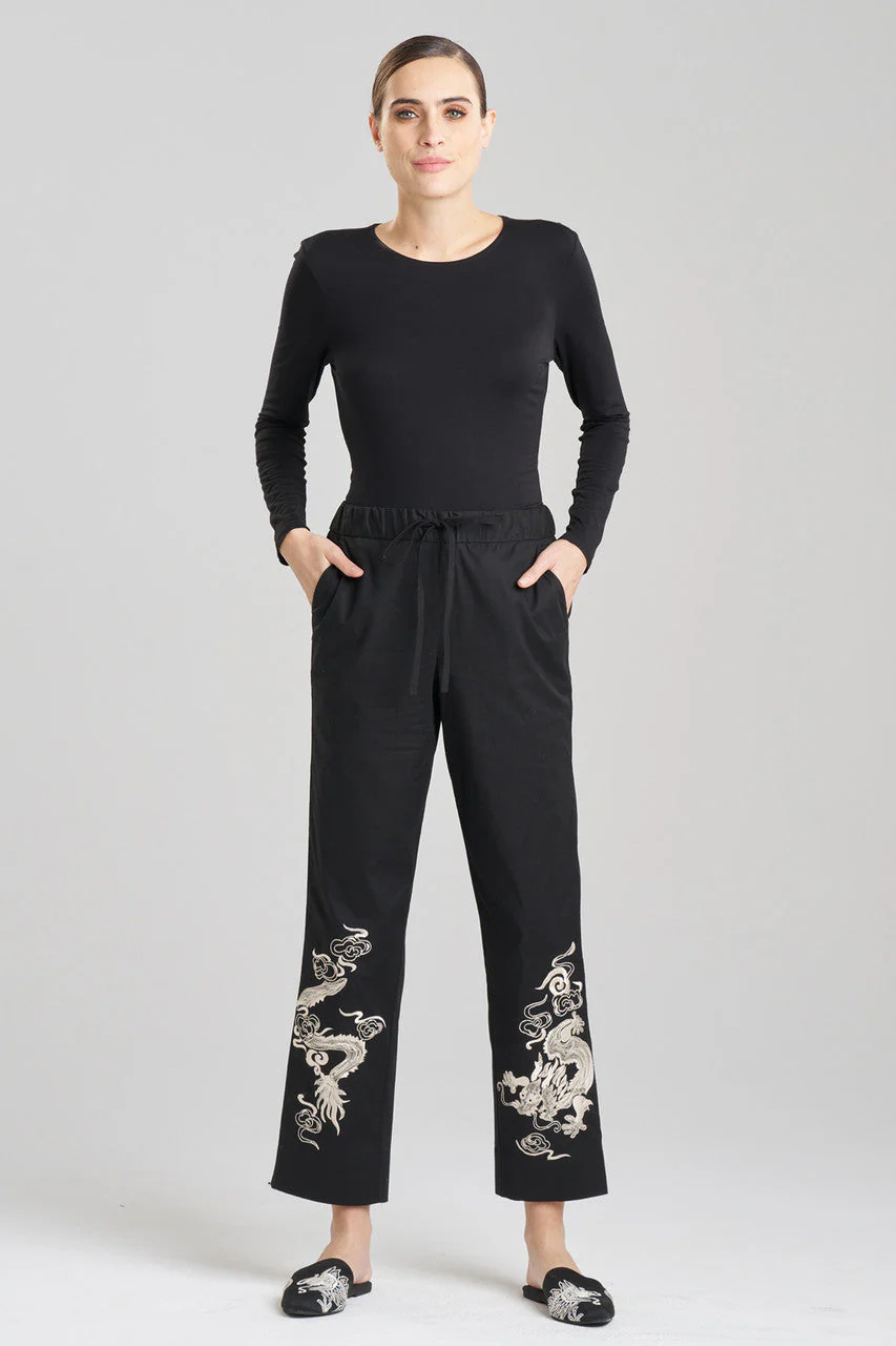 Dragon Techno Poplin Embroidered Unisex Pants - Image 2