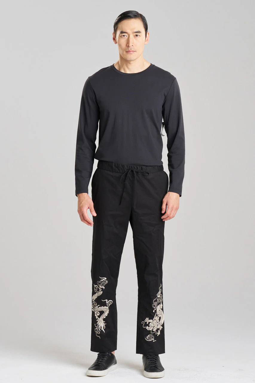 Dragon Techno Poplin Embroidered Unisex Pants - Image 4