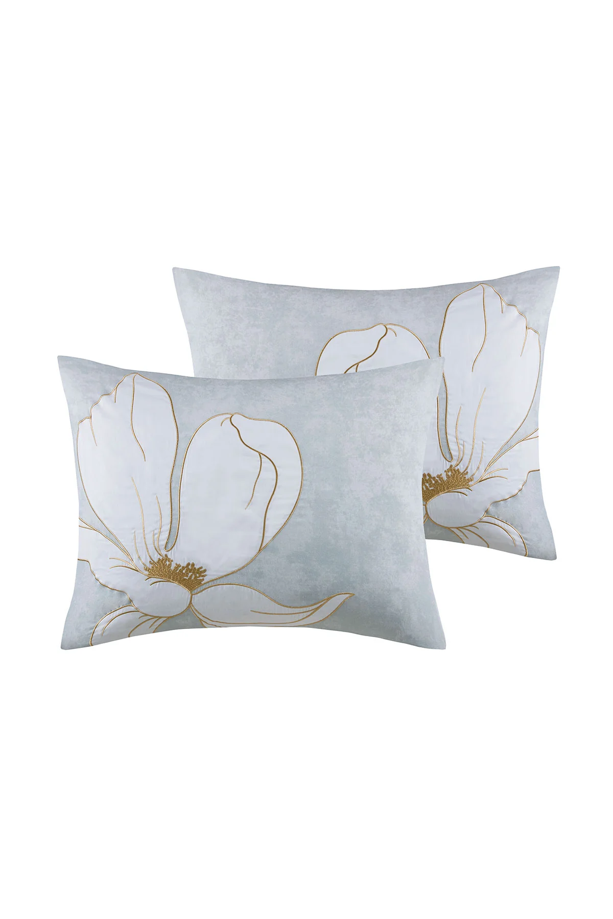 Dreamscape Embroidered 4 Piece Comforter Mini Set - Image 9