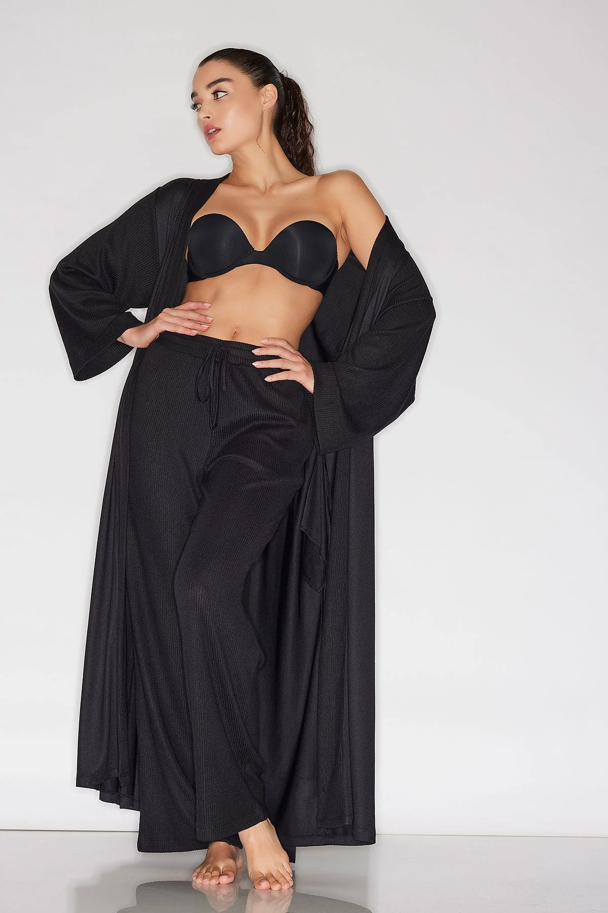 Eden Rib Knit Dream Robe