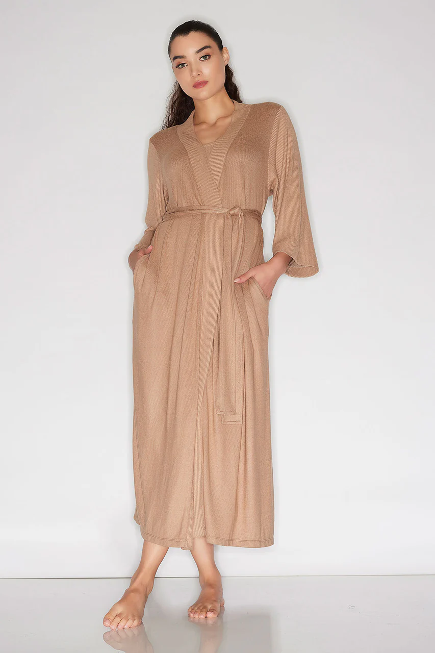 Eden Rib Knit Dream Robe