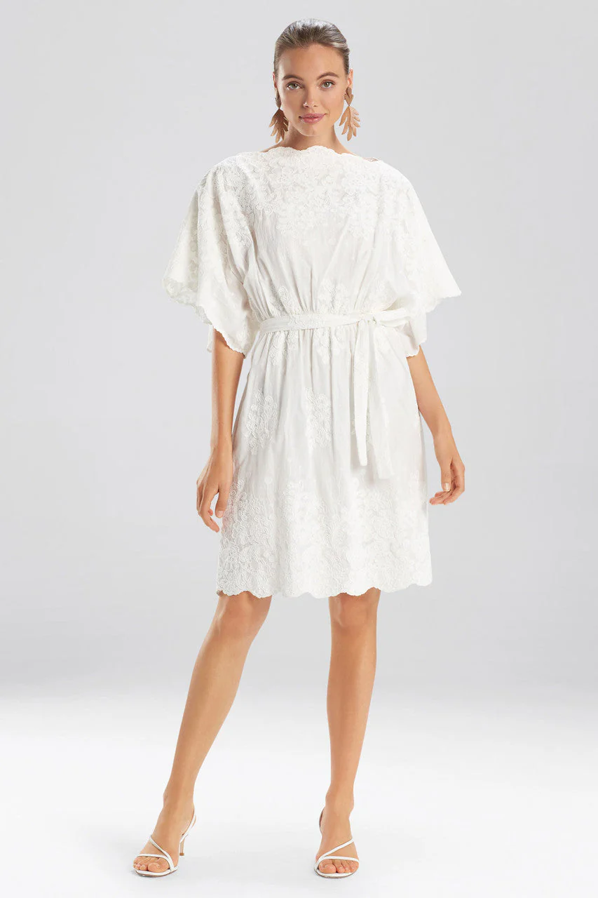 Embroidered Voile Dress - Image 2