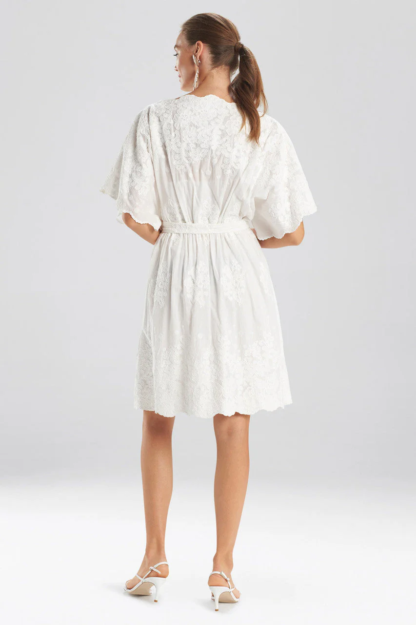 Embroidered Voile Dress - Image 4