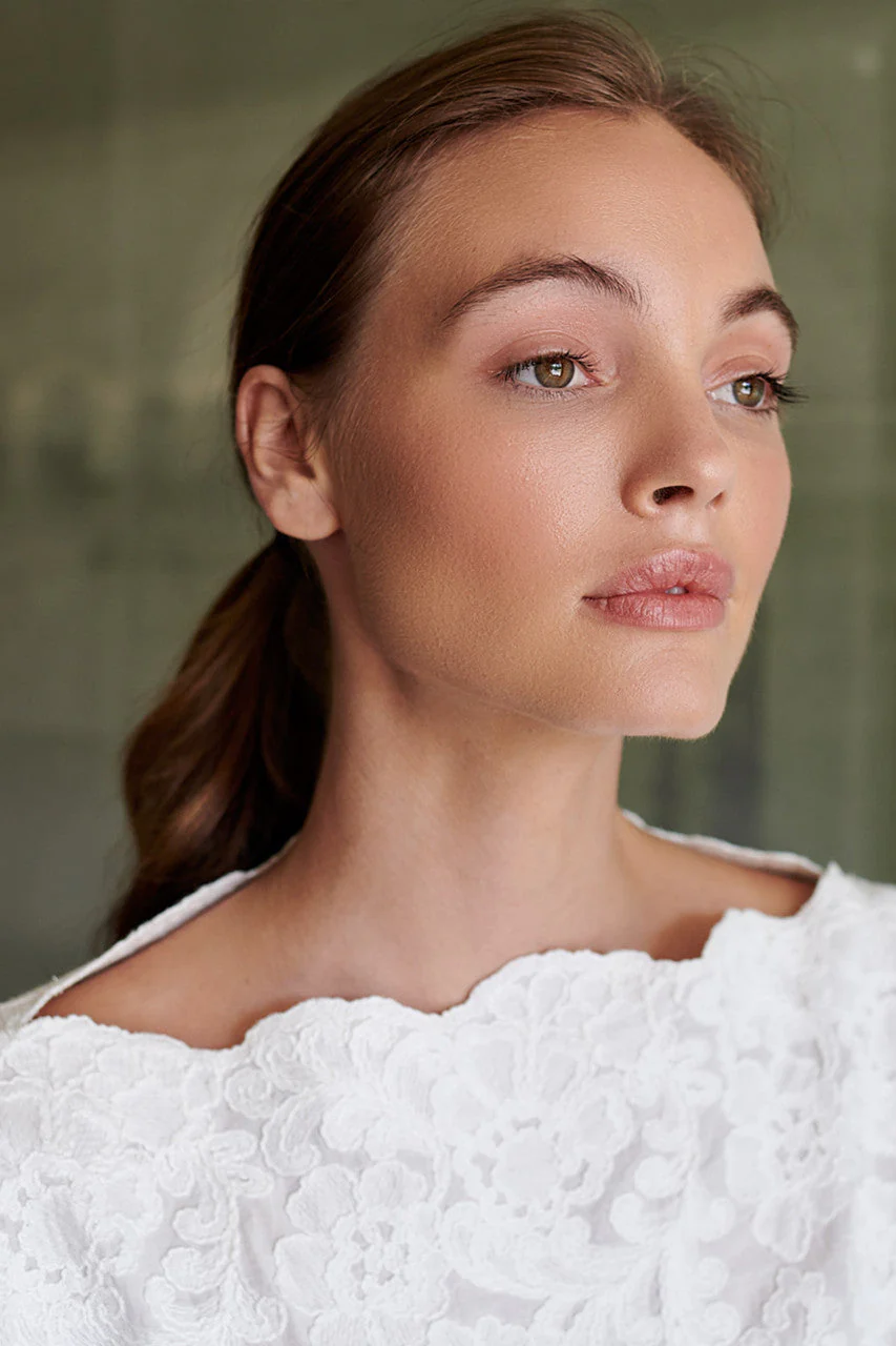 Embroidered Voile Dress - Image 5