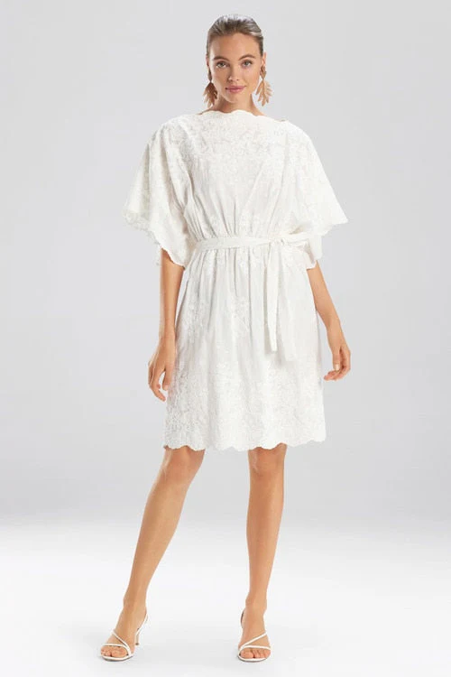 Embroidered Voile Dress - Image 8