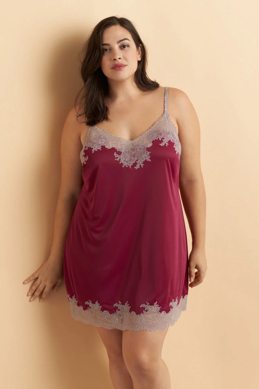 Enchant Lace Trim Chemise - Image 16