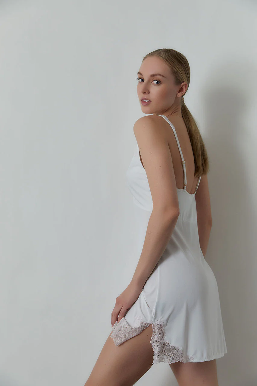 Enchant V-Neck Chemise - Image 2
