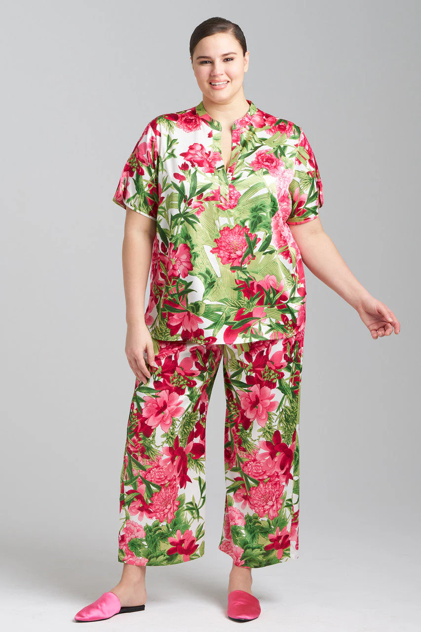 Enchanted Peony Satin PJ
