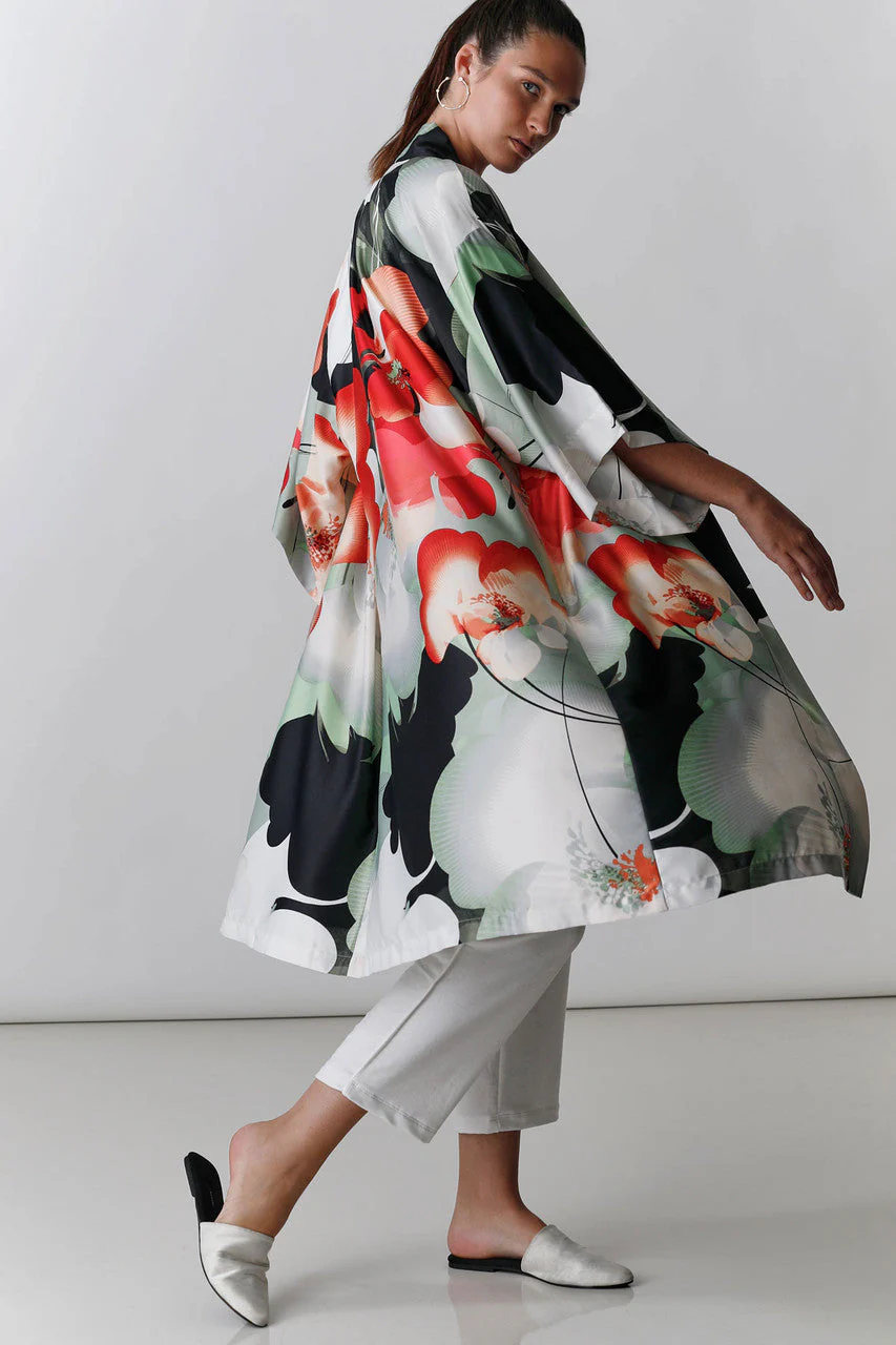 Exotic Poppy Robe - Image 2