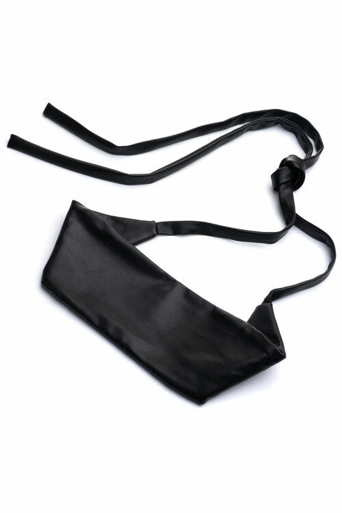 Faux Lambskin Obi Belt
