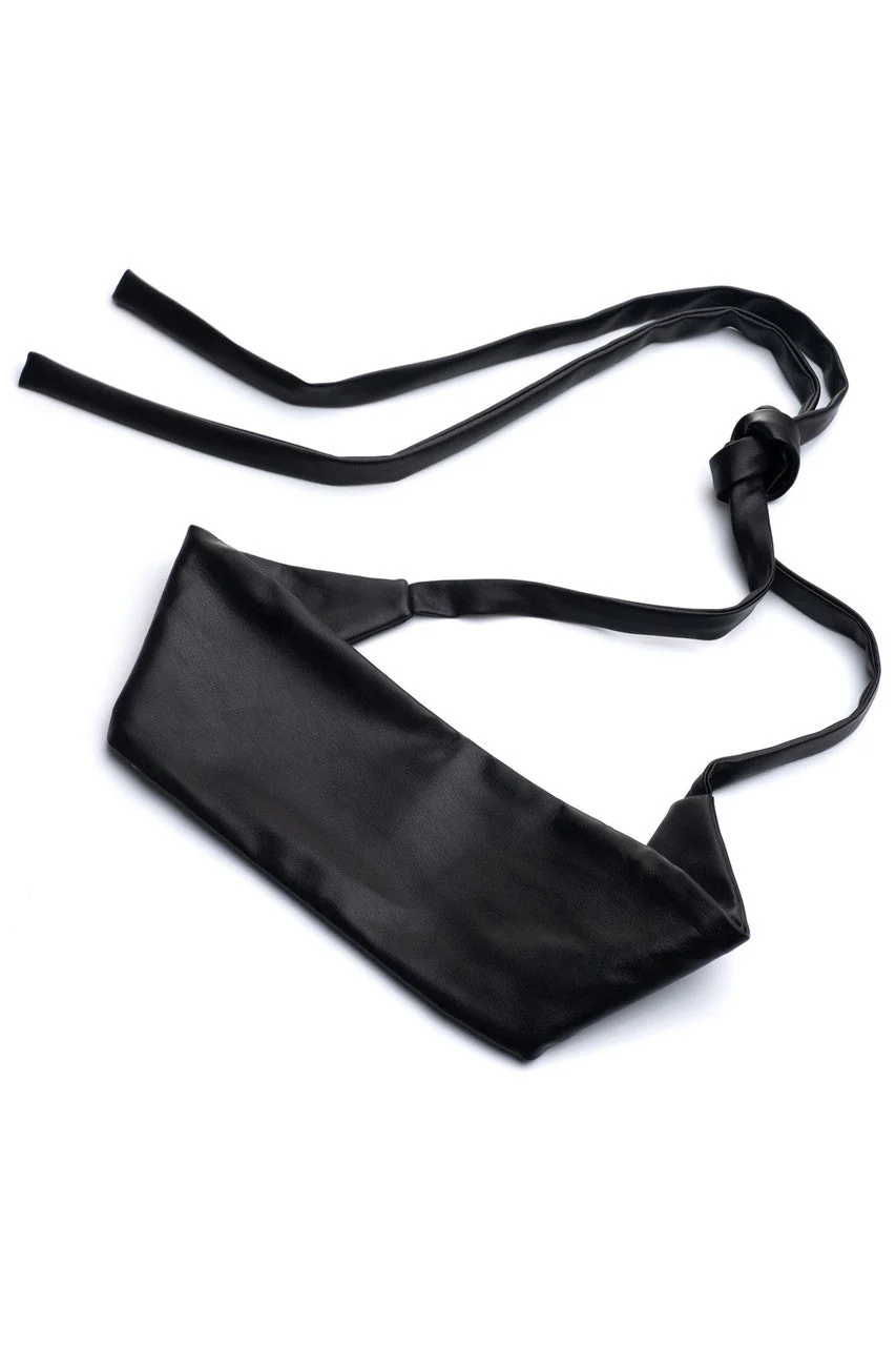 Faux Lambskin Obi Belt - Image 2