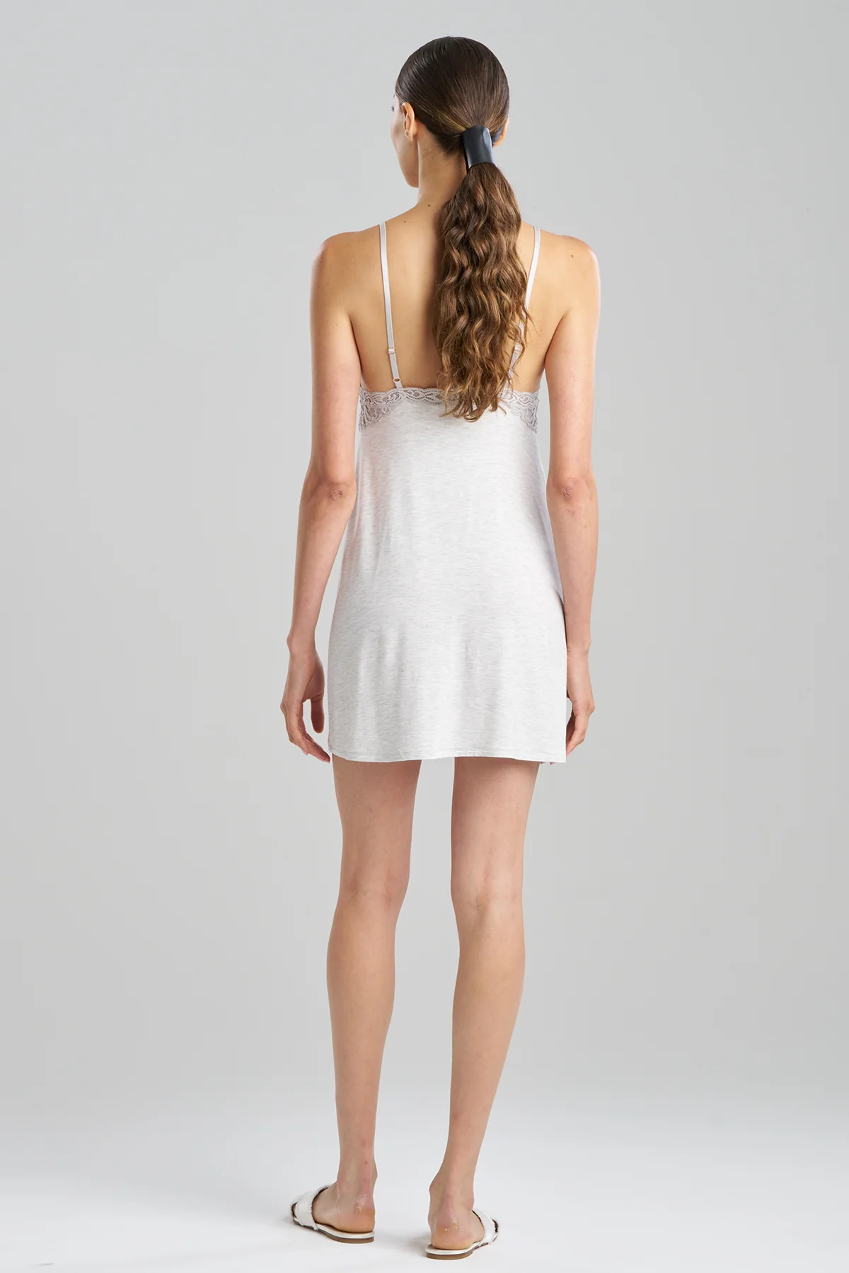 Feathers Essentials Lenzing™ Ecovero™ Viscose Lace Chemise - Image 2