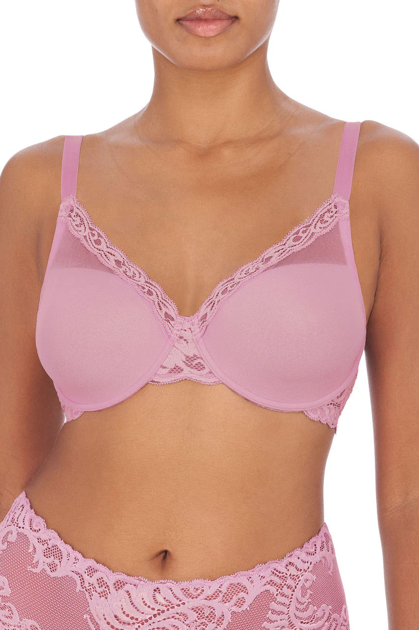Feathers Full Figure Contour Underwire Bra