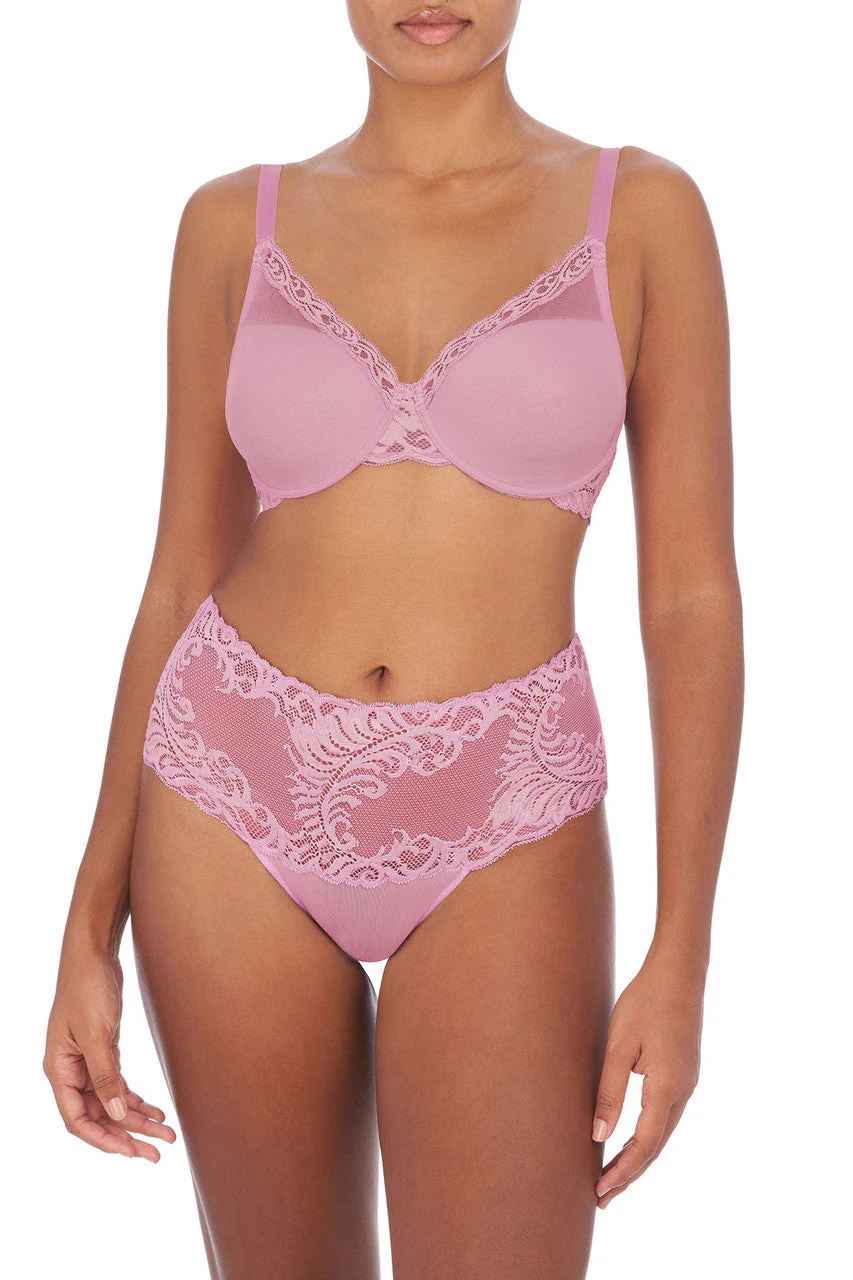 Feathers Full Figure Contour Underwire Bra - Image 4