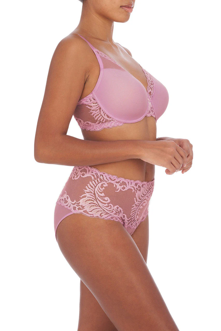 Feathers Full Figure Contour Underwire Bra - Image 5